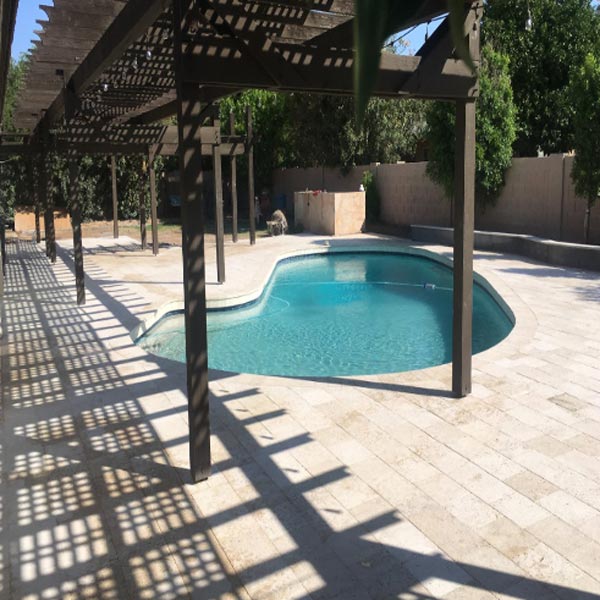 pool deck
